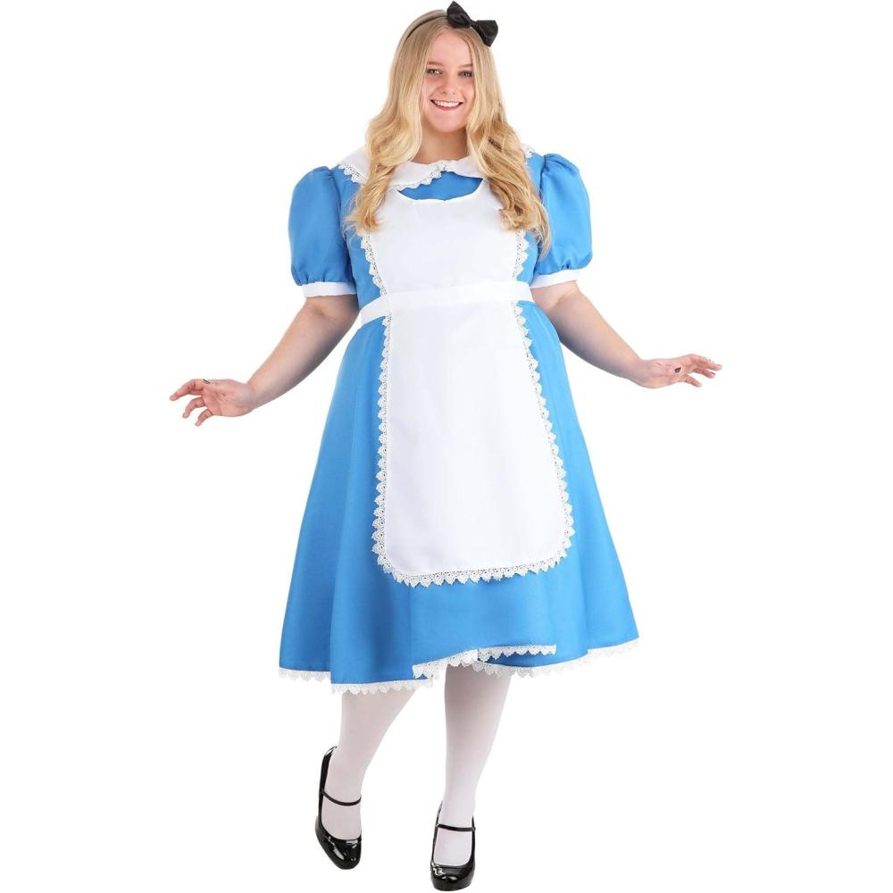 imageWomens Supreme Alice Costume Plus Size Alice in WonderlandCostume