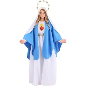 Plus Size Nativity Mary Costume for Women