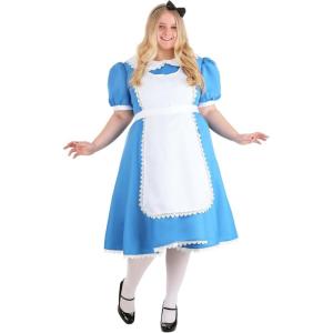 Women’s Supreme Alice Costume Plus Size Alice in Wonderland(Costume)