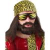 imageWWE Macho Man Randy Savage Fake Beard and Wig Kit with Macho Man SunglassesWig