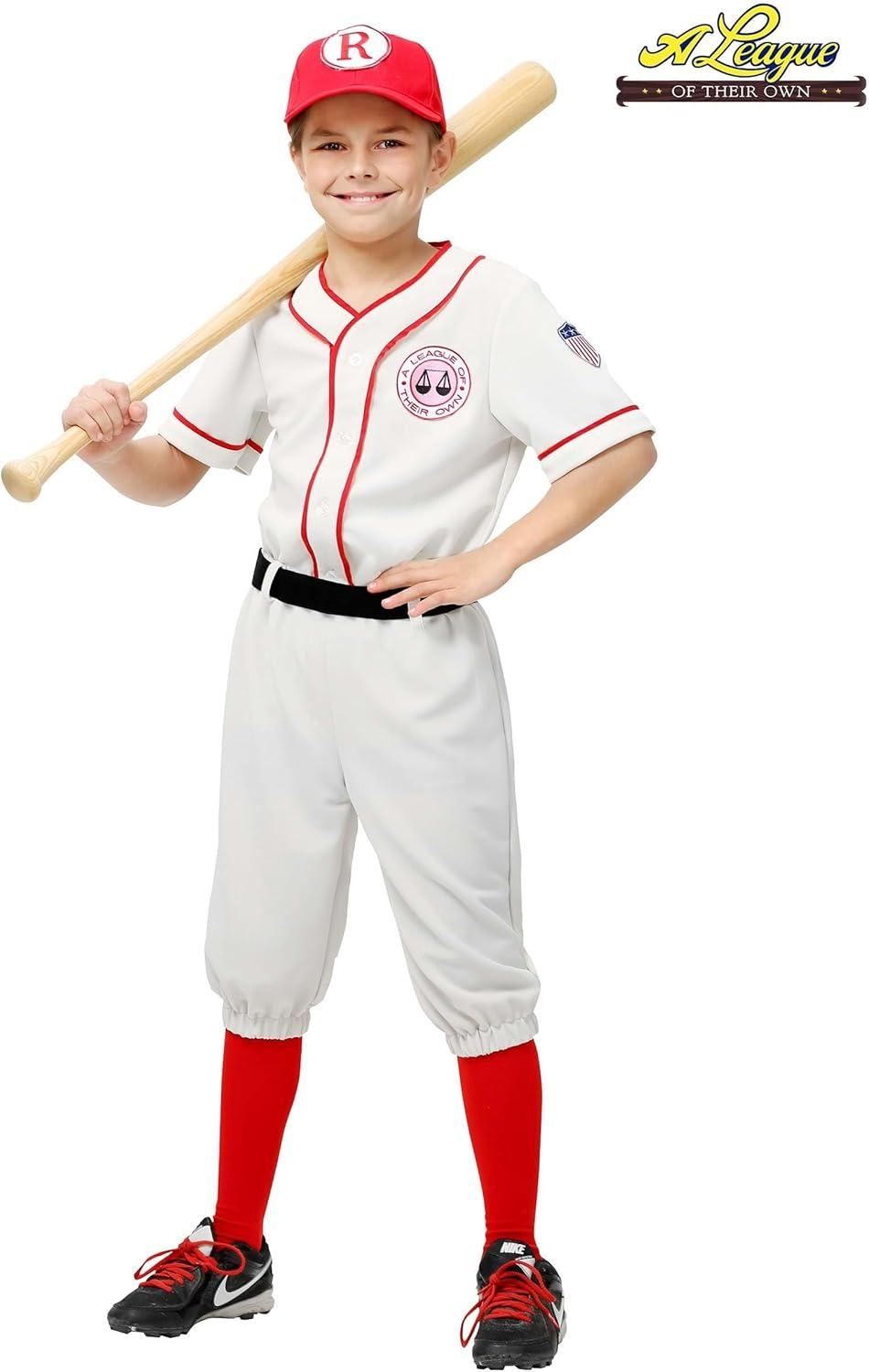 imageA League Of Their Own Jimmy Costume for Kids  Vintage Baseball Player Uniform  Rockford Peaches CostumeCostume