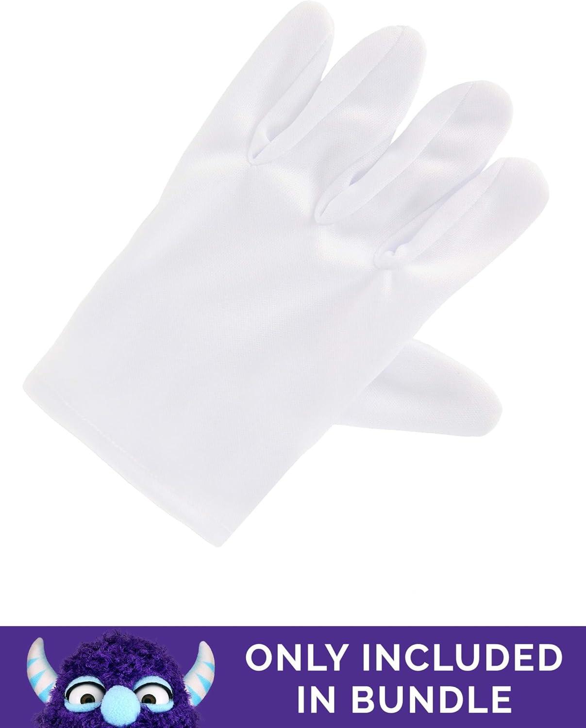 imageMagician Costume For Kids Dazzling Magician Outfit For Children with Jacket Cape Cummerbund Bow Tie And HatBundle W Gloves