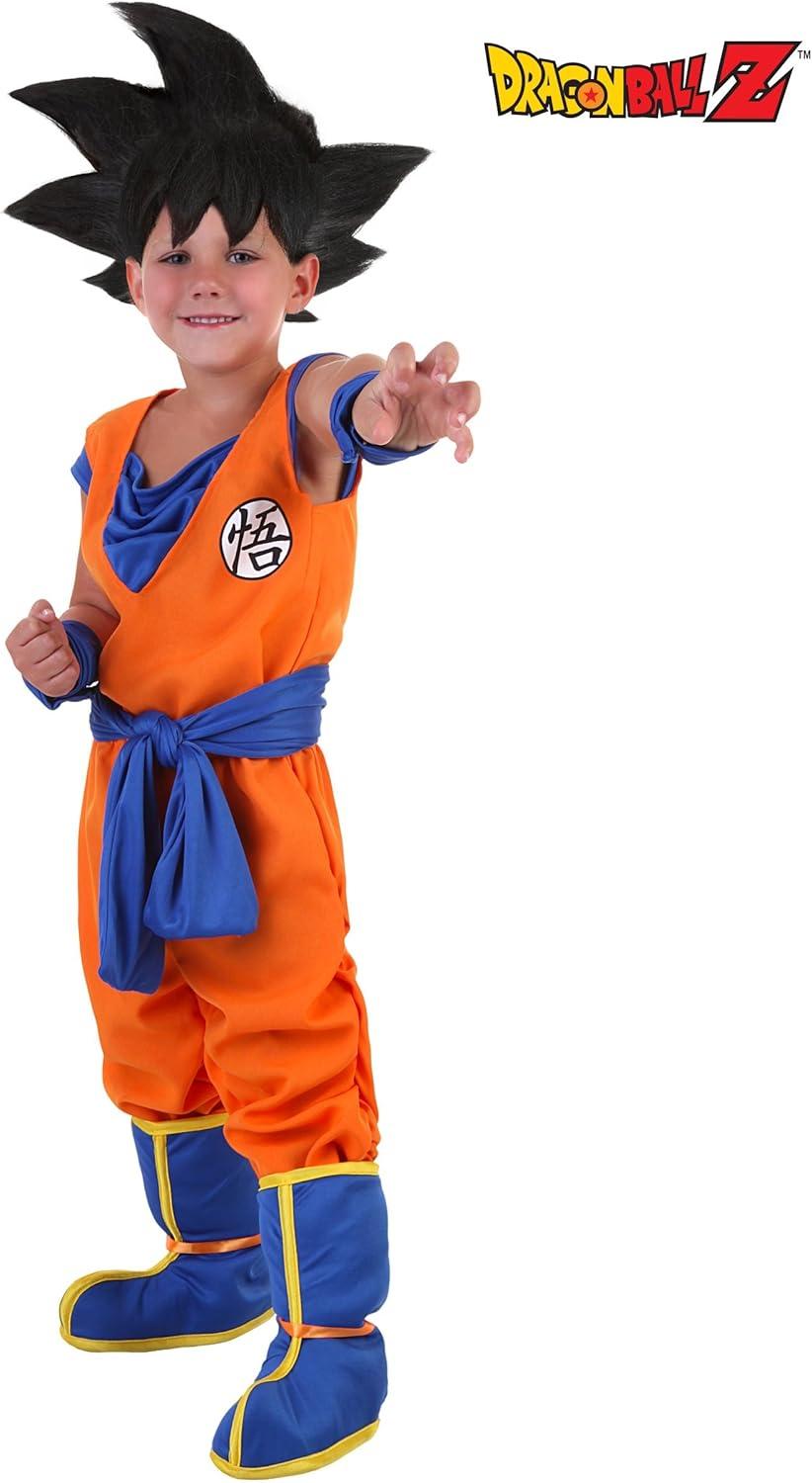 imageTransform Your Toddler into the Mighty Goku with our Dragon Ball Z Costume DBZ Outfit for Halloween