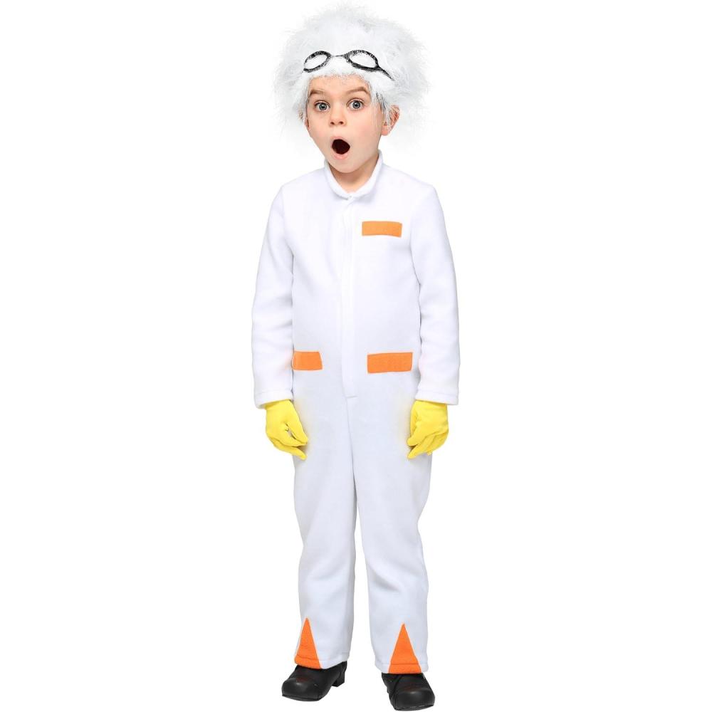 imageBack to the Future Toddler Doc Brown Costume