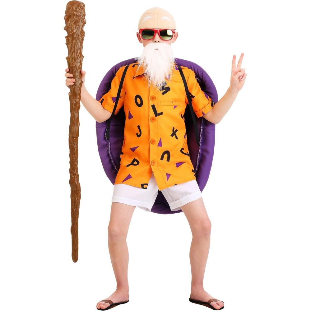 imageDragon Ball Z Master Roshi Costume for Kids  Conquer the Universe