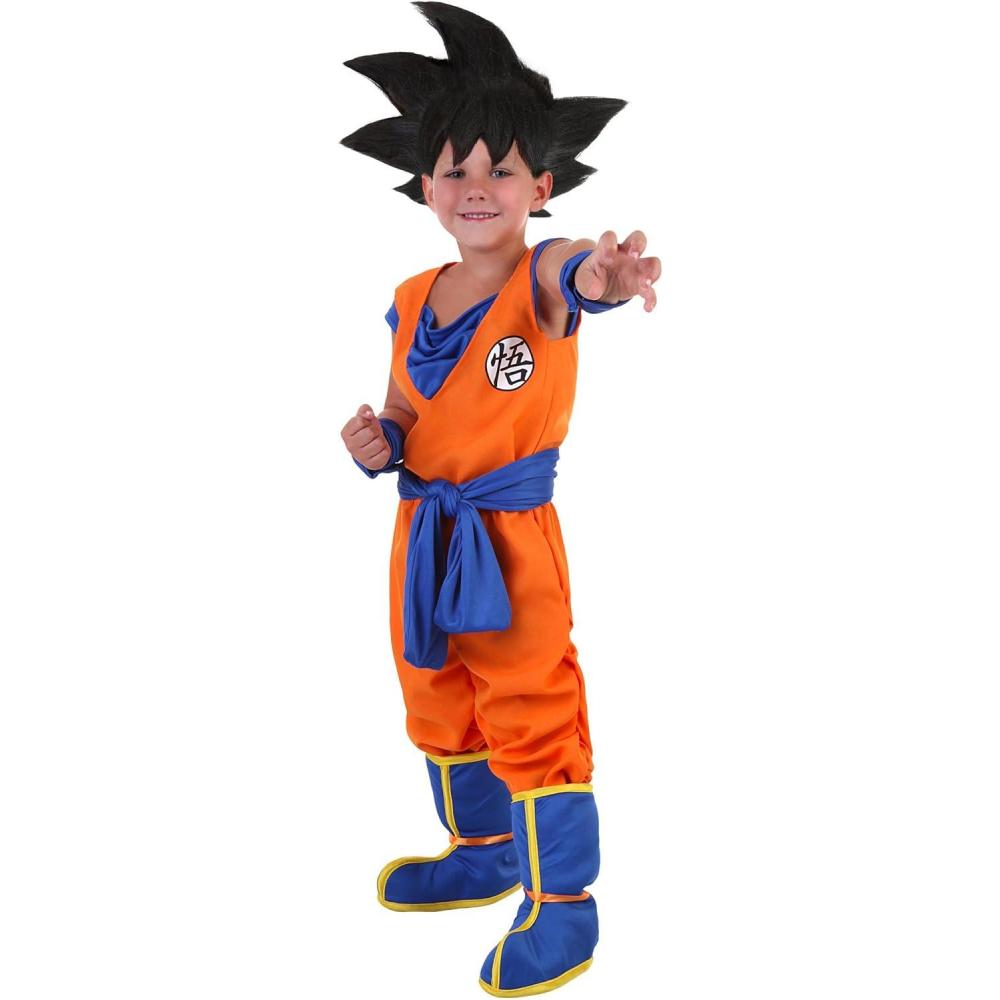 imageTransform Your Toddler into the Mighty Goku with our Dragon Ball Z Costume DBZ Outfit for Halloween