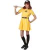 imageA League of Their Own Baseball Player Costumes  Twill Dress with Patches ampamp Belt