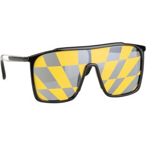Adult Randy Savage Glasses – Plastic Sunglasses with Limited Vision Graphics
