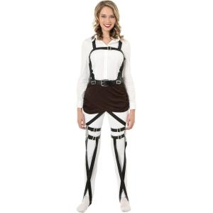 Attack on Titan Mikasa Costume Kit Female Harness, Blades, Scout Gear