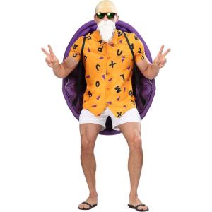 Dragon Ball Z Master Roshi Costume Adult Anime Cosplay Costumes for Men(Dragon Ball Z Master Roshi Costume)