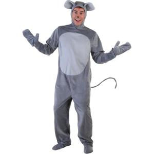 Fun Costumes Adult Mouse Costume Gray Medium
