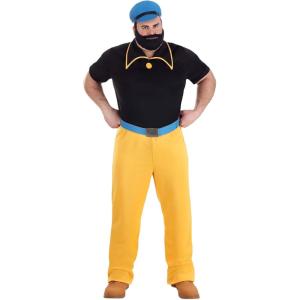 Plus Size Brutus Popeye Men’s Costume | Cartoon Character Costumes