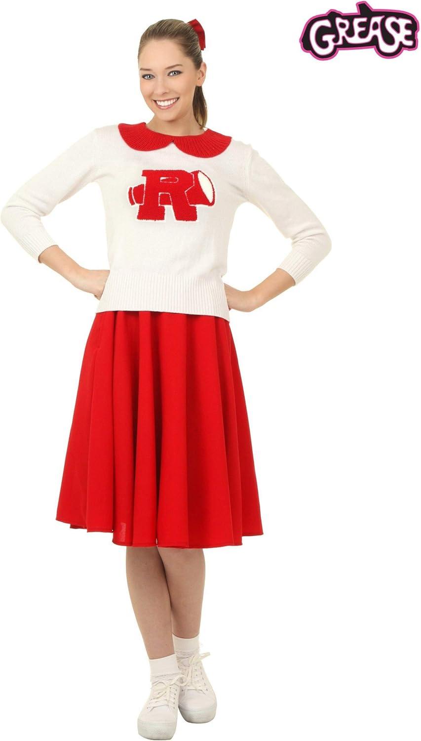 imageFun Costumes Grease Rydell High Plus Size Womens Cheerleader Costume with Sweater and Skirt