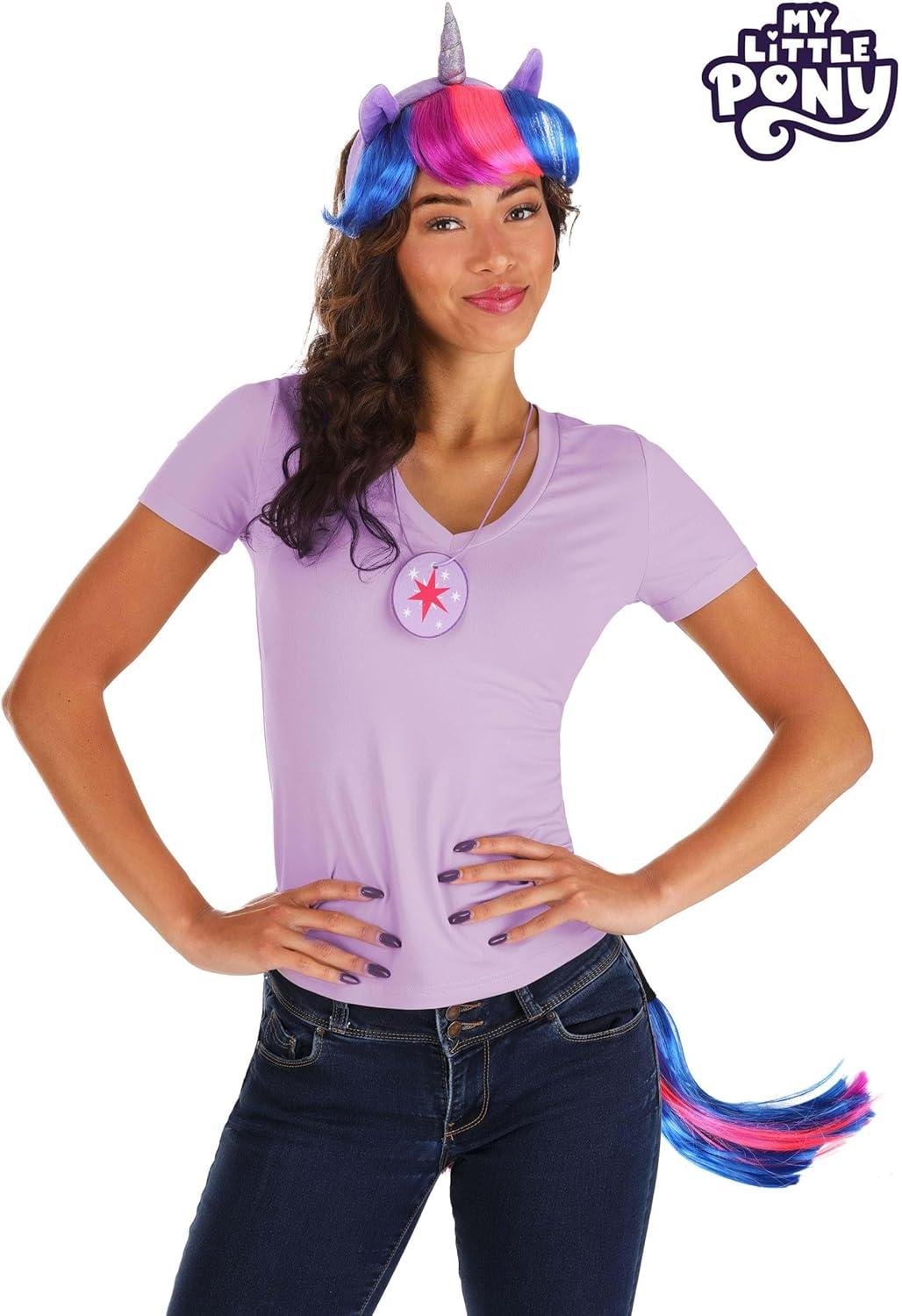 imageFun Costumes My Little Pony Twilight Sparkle Headband Tail ampamp Cutie Mark Kit