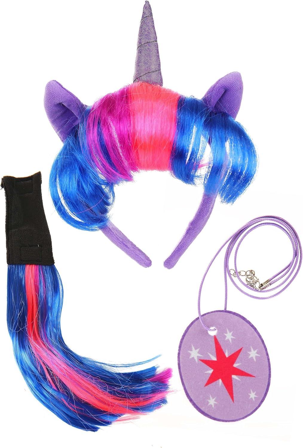 imageFun Costumes My Little Pony Twilight Sparkle Headband Tail ampamp Cutie Mark Kit