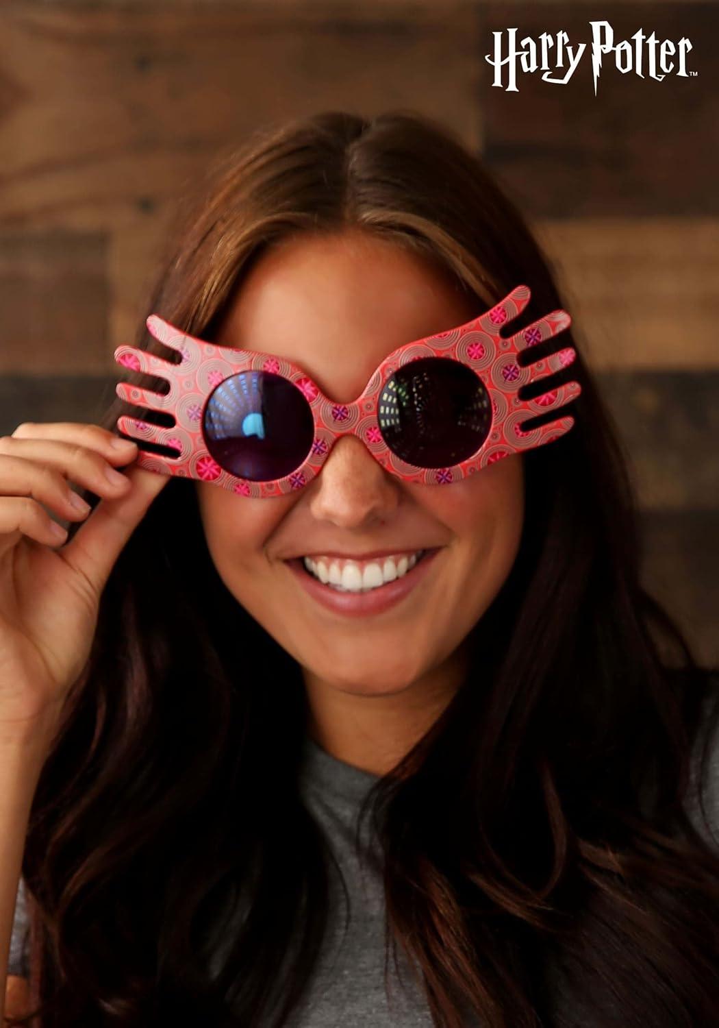 imageHarry Potter Luna Lovegood Spectrespecs Costume Glasses for kids and adultsPink