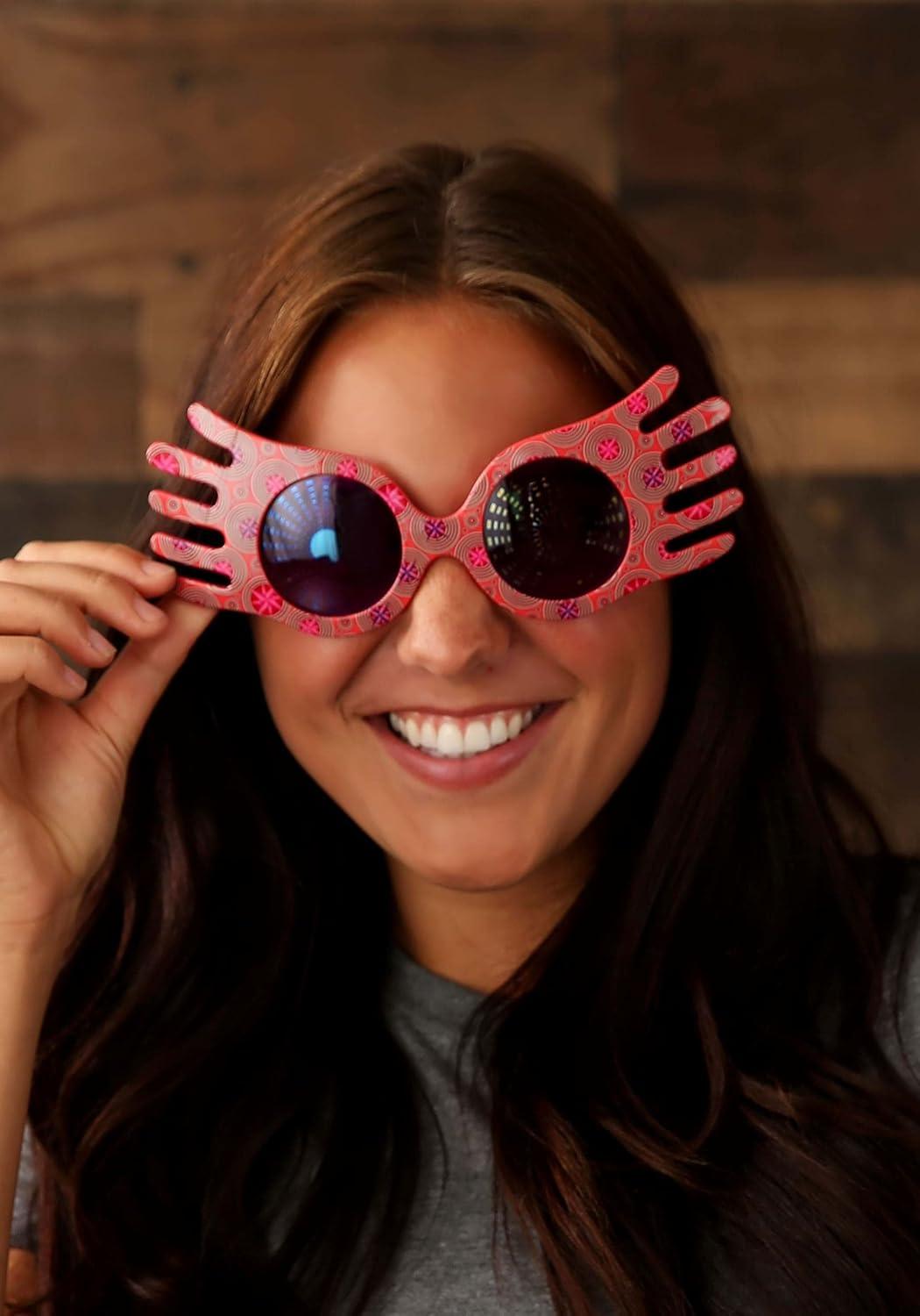 imageHarry Potter Luna Lovegood Spectrespecs Costume Glasses for kids and adultsPink