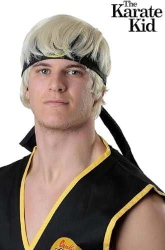 imageKarate Kid Cobra Kai Headband For Adults Cotton Polyester And Rayon Fabric Snake Patch On Front SelfTie