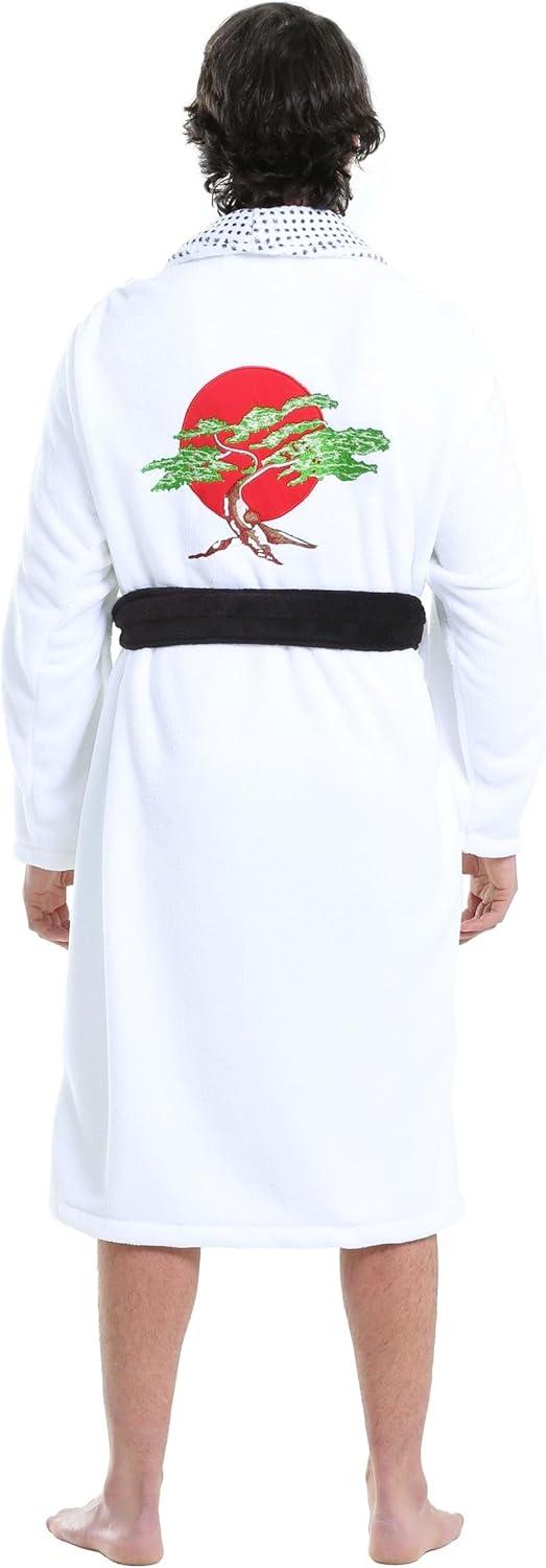 imageKarate Kid Daniel San Bathrobe Costume Robe with Embroidered Design ampamp Functional Pockets