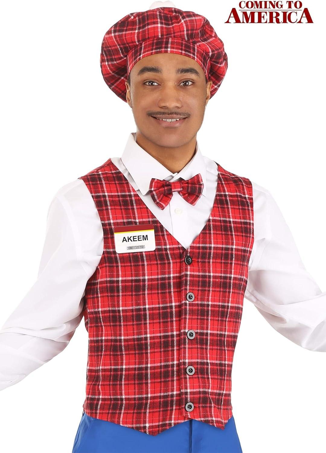 imageMens Coming to America McDowells Costume