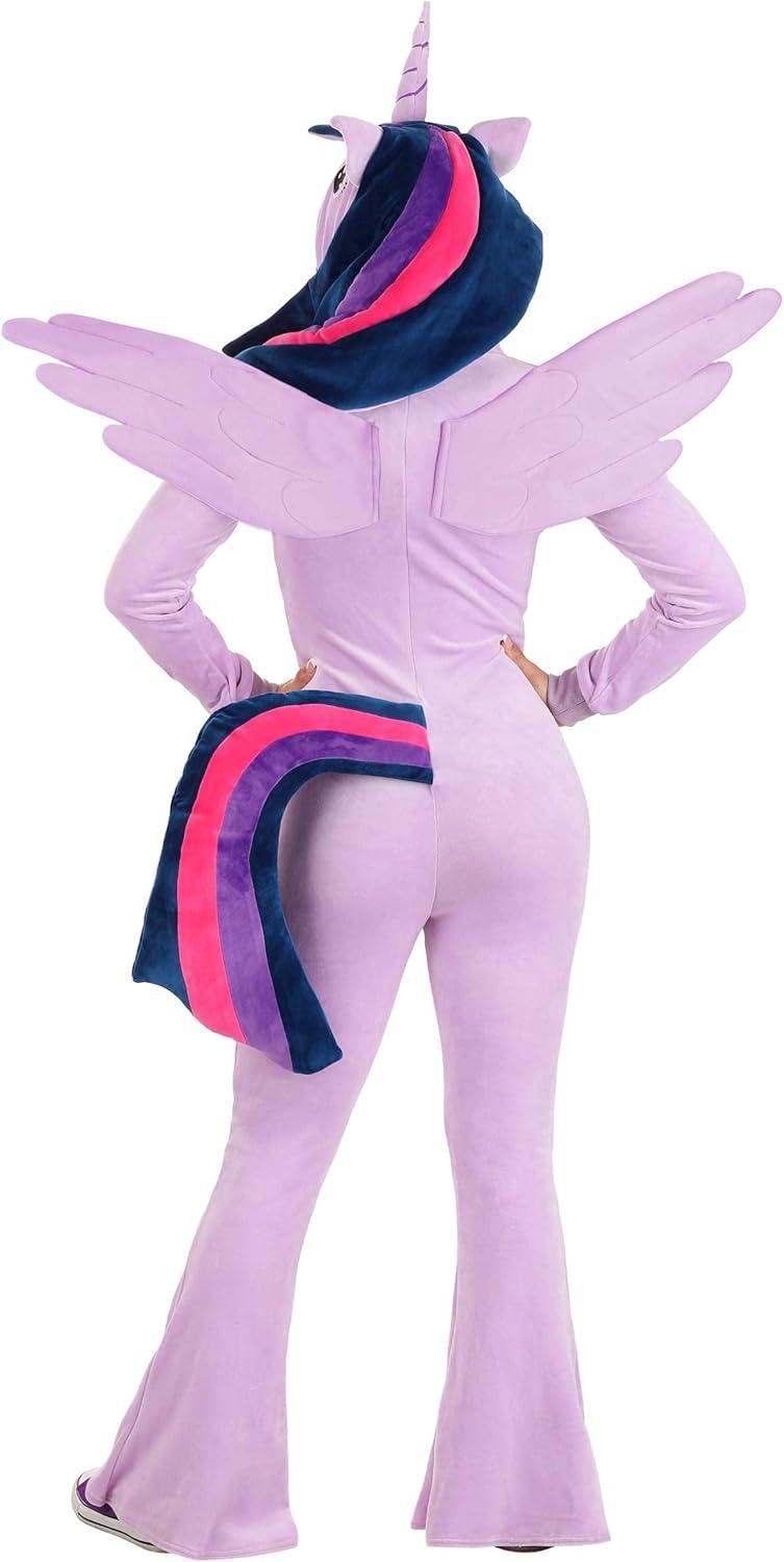 imageMy Little Pony Twilight Sparkle Costume for Women Purple Winged Unicorn Jumpsuit