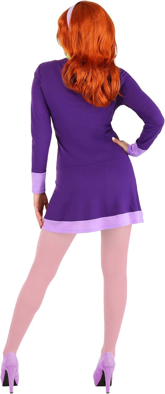 imageScooby Doo Daphne Costume for Women ScoobyDoo Character Purple Dress Outfit for Cosplay ampamp Halloween