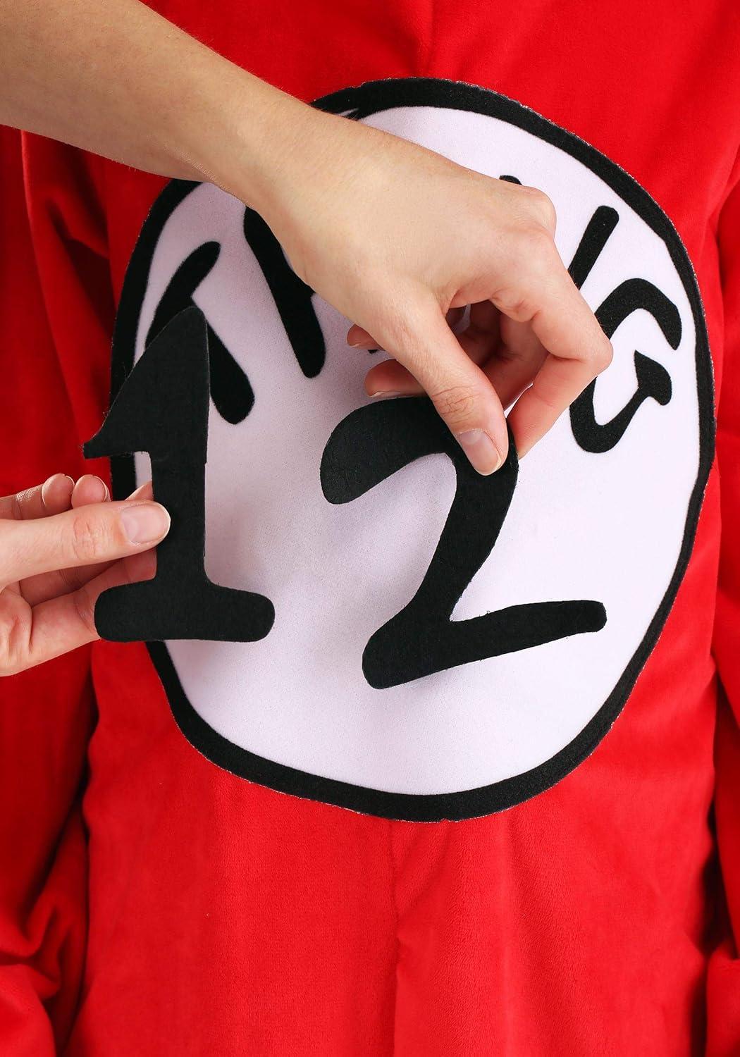 imageelope Dr Seuss Thing 1 ampamp Thing 2 Deluxe Costume Kids XSmall RedXLarge