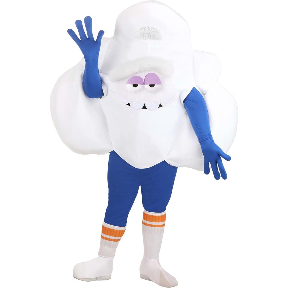 imageAdult Trolls Dreamy Cloud Guy Plus Size Costume Stuffed Halloween Outfit