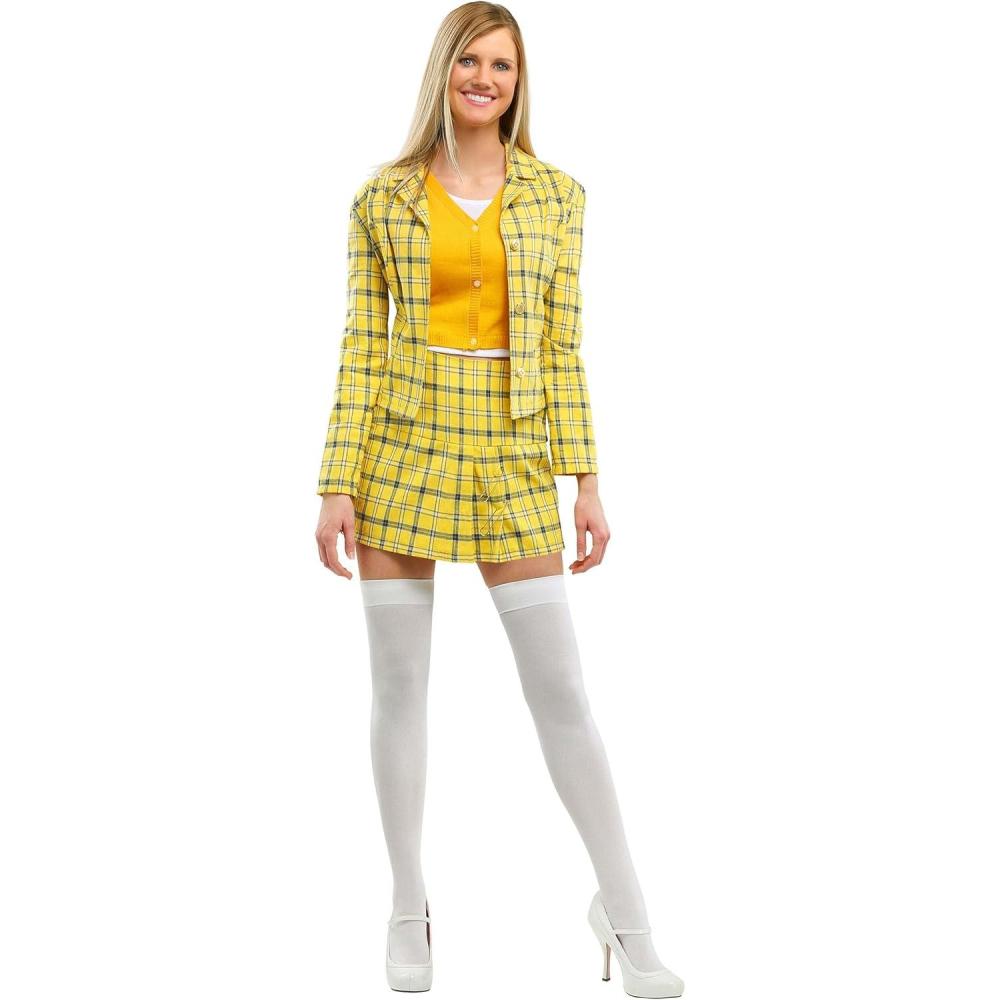 imageFun Costumes Cher Clueless Costume Officially Licensed for WomenBundle With Leggings