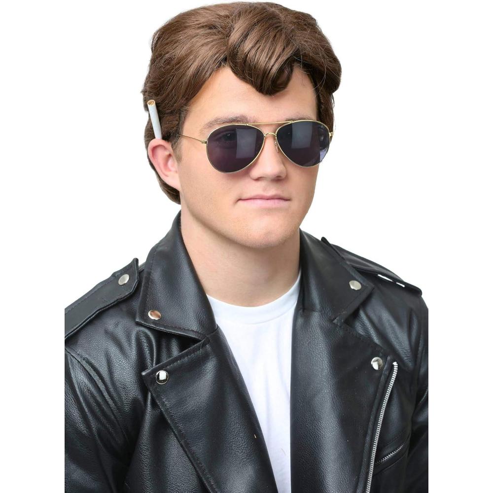 imageFun Costumes Grease Kenickie Wig