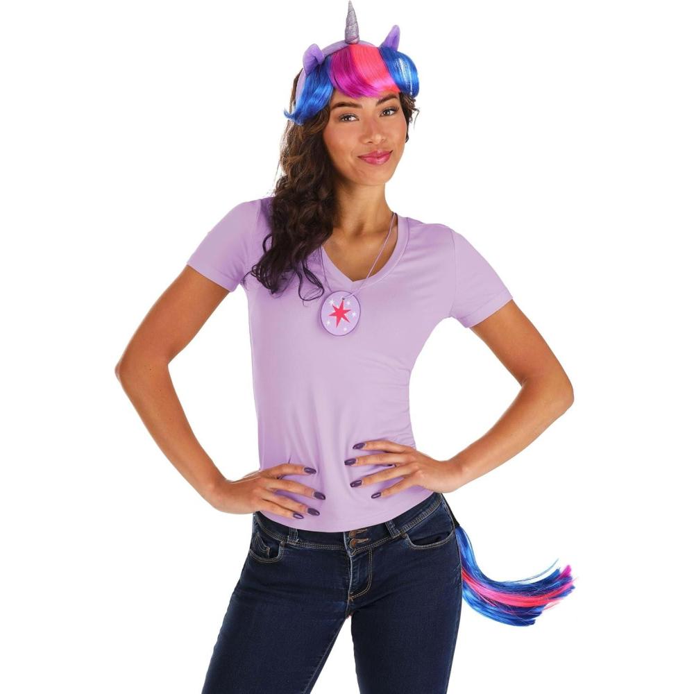 imageFun Costumes My Little Pony Twilight Sparkle Headband Tail ampamp Cutie Mark Kit