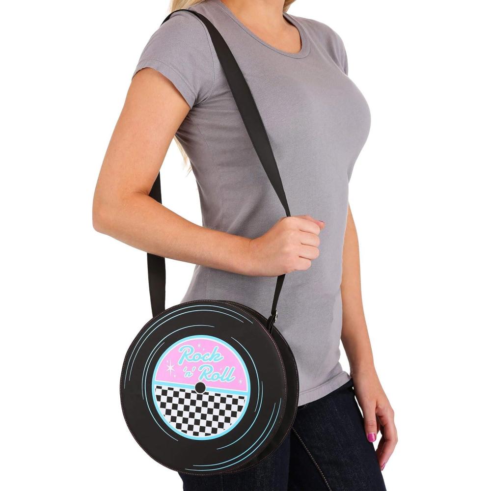 imageFun Costumes Vinyl Record Purse Accessory