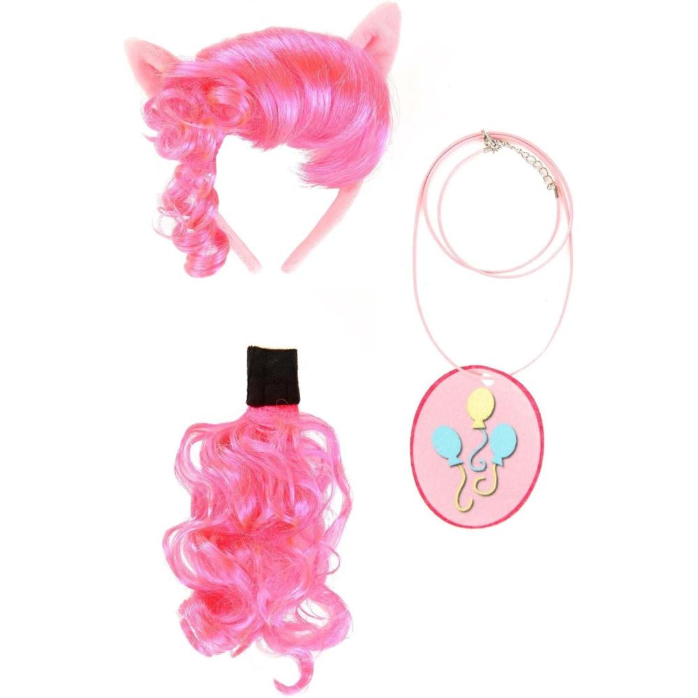 imageMy Little Pony Pinkie Pie Headband Tail ampamp Cutie Mark Necklace Kit  My Little Pony Halloween Costume Accessory