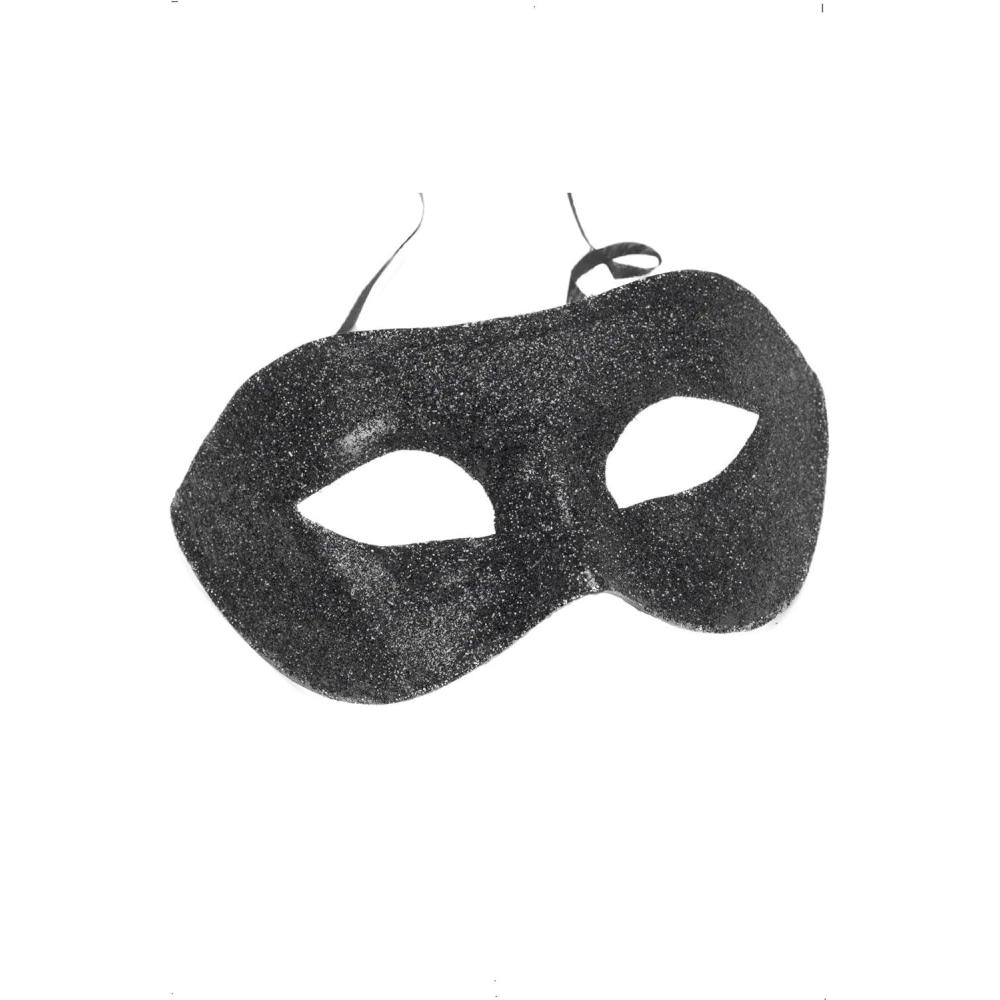 imageSmiffys Unisex Glitter Eye mask Black One Size Gino Eye mask 25948