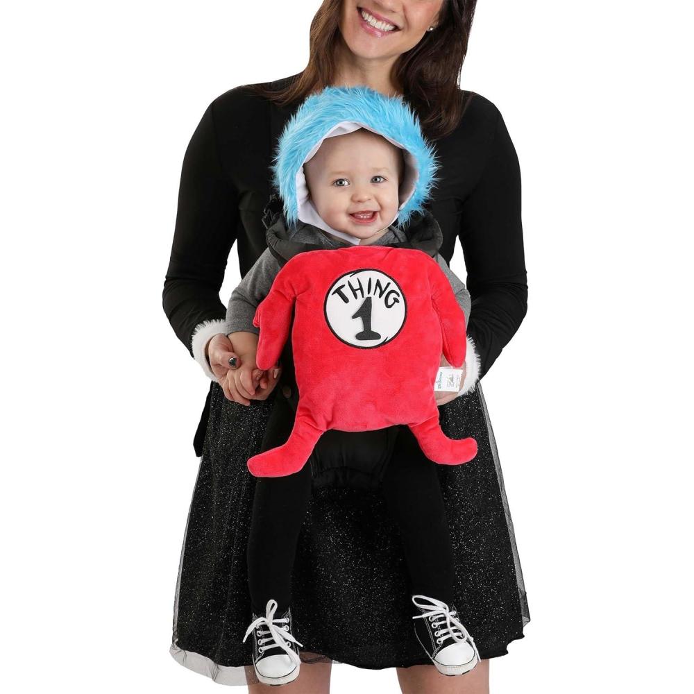 imageelope Dr Seuss Thing Velour Baby Carrier Cover Costume Infant Halloween Costume Character Standard