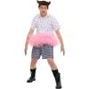 imageAce Ventura Adult Pink Tutu Costume Mens Wacky Classic Movie Halloween Outfit with Wig