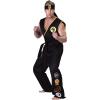 imageAdult Cobra Kai Costume Mens Official Karate Kid Sleeveless Black Gi Uniform Halloween Outfit Medium Bundle