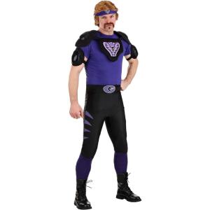 Adult Dodgeball Purple Cobras Men’s Halloween Costume, Officially Licensed Men’s Uniform for Halloween & Cosplay