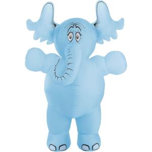 Adult Dr. Seuss Inflatable Horton Costume, Horton Hears a Who Halloween Outfit for Classroom Storytime