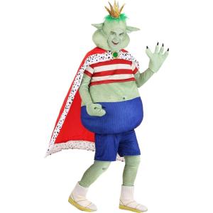 Adult Trolls King Gristle Bergen Halloween Costume | Men’s Movie Character Outfit for Themed Parties and Cosplay