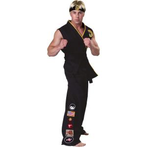 Authentic Karate Kid Cobra Kai Costume(Costume)