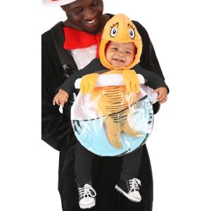 Delightful Dr. Seuss Fish Bowl Baby Carrier | Storybook Costumes for Infants | Whimsical Toddler Costume | Baby Fish Halloween Outfit