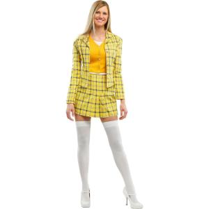 Fun Costumes Cher Clueless Costume Officially Licensed for Women(Bundle With Leggings)