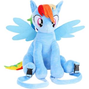 Fun Costumes My Little Pony Rainbow Dash Plush Backpack | My Little Pony Accessories, Standard, Blue(Standard)
