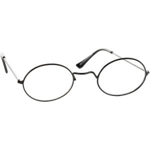 Fun Costumes Professor McGonagall Glasses – Metal Wire Frames with Plastic Lenses(Style 1)
