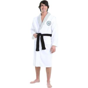 Karate Kid Daniel San Bathrobe Costume – Robe with Embroidered Design & Functional Pockets