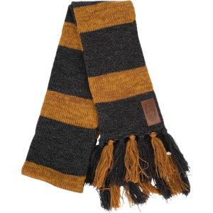 Newt Scamander Hufflepuff Knit Scarf – 64″ Long with Yarn Tassels, Officially Licensed