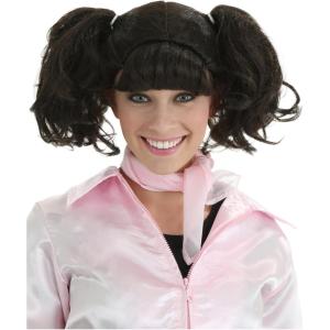 Women’s Grease Movie Jan Pigtails Hairdo Wig | Vintage Movie Character Cosplay Costume Accessory | 50s Wigs
