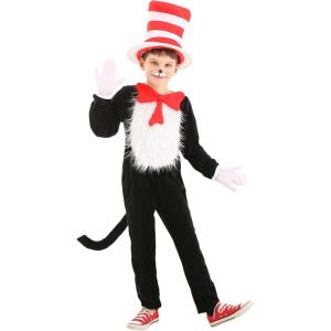 elope Dr. Seuss The Cat in The Hat Deluxe Costume Kids Large Medium(X-Small)