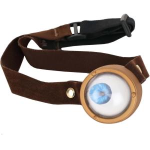 elope Mad-Eye Moody Monocle from Harry Potter – Adjustable Plastic and Suede, Officially Licensed(Style 1)